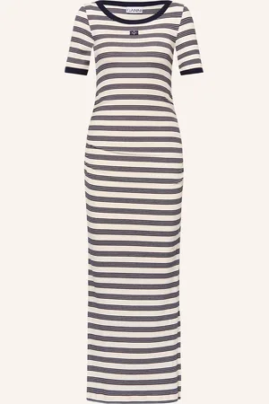 Ganni Kleid mit 3/4-Arm