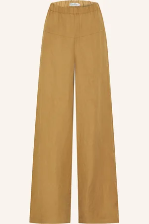 Max Mara Marlenehose ONORE mit Leinen und Seide