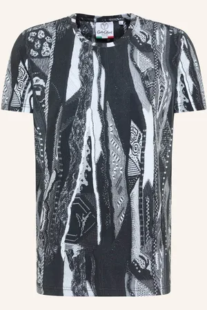 Carlo Colucci T-Shirt mit Knitprint EGON