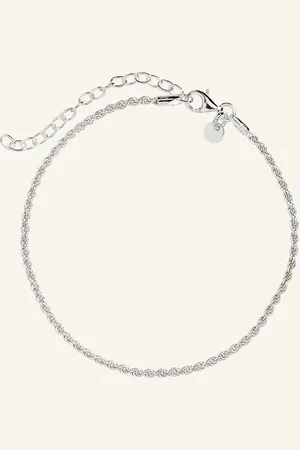 Pompidou Armband MINI RUBY BOLD ROPE CHAIN by GLAMBOU