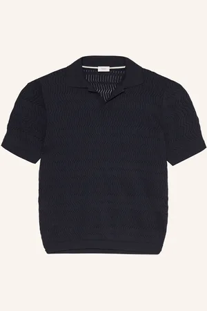 Agnona Strick-Poloshirt mit Seide