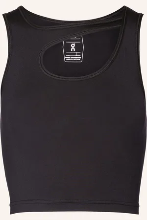 On Running Cropped-Top STUDIO CUT OUT