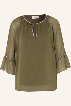 Cartoon Blusenshirt mit 3/4-Arm