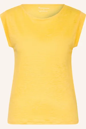 Knowledge Cotton Apparal Leinentop