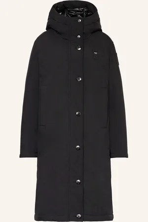 Blauer Daunenmantel CARMEN
