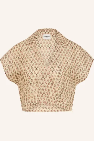 Claudie Pierlot Cropped-Blusenshirt