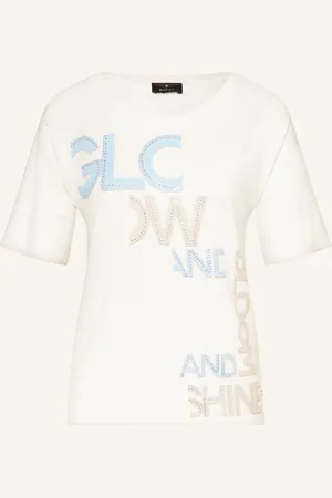 monari T-Shirt mit Schmucksteinen