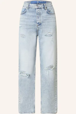 Hugo Blue Destroyed Jeans NATE Baggy Fit