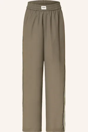 Karo Kauer Marlenehose mit Galonstreifen