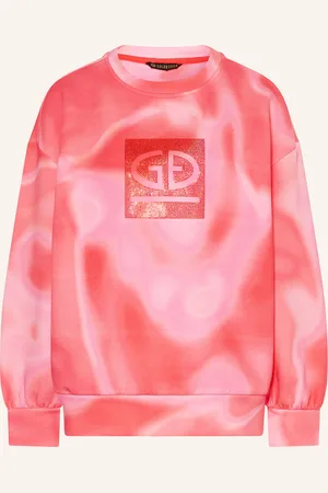 Goldbergh Sweatshirt CERISE mit Schmucksteinen