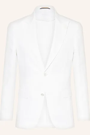 HUGO BOSS Anzugsakko HUGE Slim Fit aus Leinen