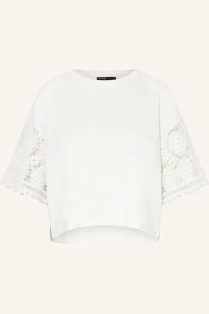 Maje T-Shirt mit Spitze