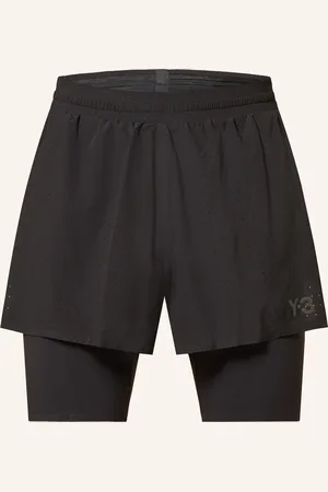 Y-3 2-in-1-Laufshorts