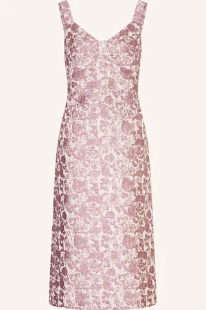 Baum und Pferdgarten Jacquard-Kleid AMNEH mit Glitzergarn