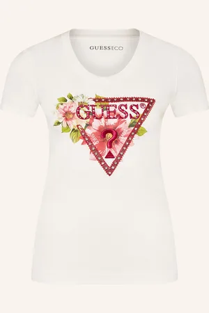 Guess T-Shirt mit Schmucksteinen