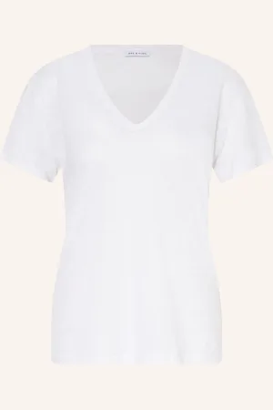 Mrs & HUGS T-Shirt aus Leinen