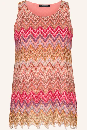 Ana Alcazar Spitzentop mit Glitzergarn