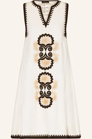 Grace Kleid mit Leinen