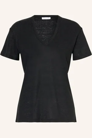 Mrs & HUGS T-Shirt aus Leinen
