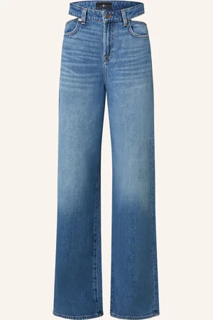 7 for all Mankind Bootcut Jeans SCOUT mit Cut-outs