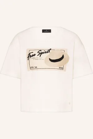 monari Sweatshirt mit Schmucksteinen