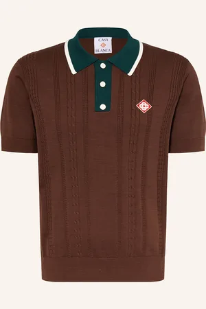 Casablanca Strick-Poloshirt