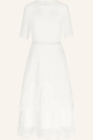 Apart Midi Hochzeitskleid