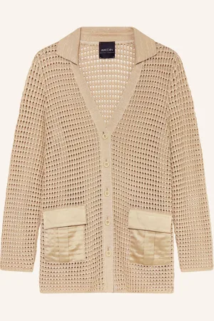 Marc Cain Strickjacke mit Glitzergarn