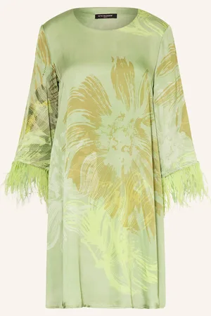Ana Alcazar Satinkleid mit 3/4-Arm