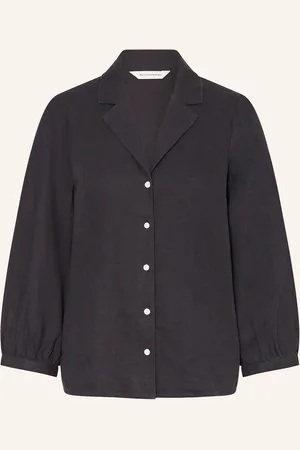 MSCH Bluse MSCHPENNIE GINIA mit Leinen und 3/4-Arm