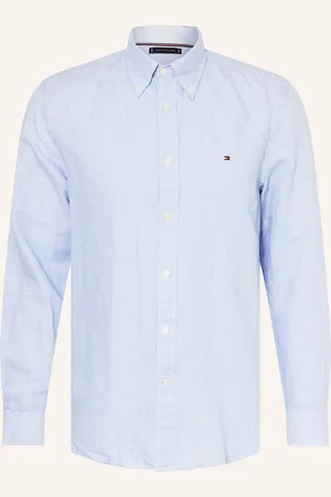 Tommy Hilfiger Hemd Regular Fit mit Leinen