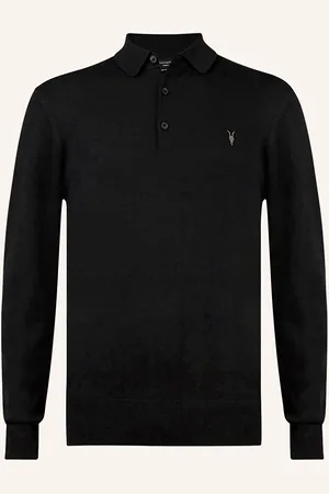 AllSaints Strick-Poloshirt