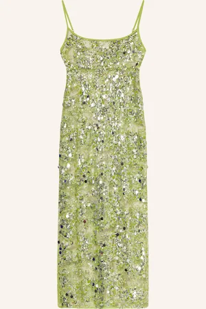 Baum und Pferdgarten Kleid AVANI mit Pailletten und Glitzergarn