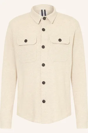 Profuomo Strick-Overshirt