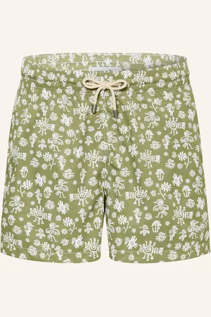 ARRELS Barcelona Badeshorts BLACK MEXICAN BIRDS × MARION DEUCHARS