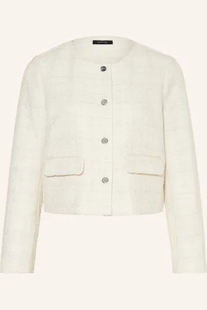 Comma, Tweed-Jacke mit Glitzergarn