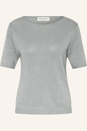 Marc O’ Polo Strickshirt mit Leinen