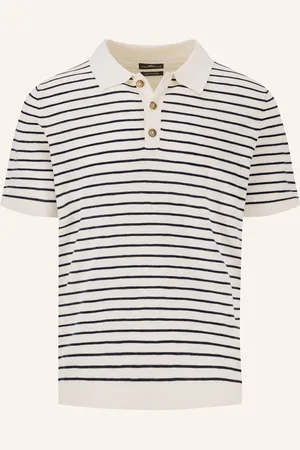 Fynch-Hatton Strick-Poloshirt