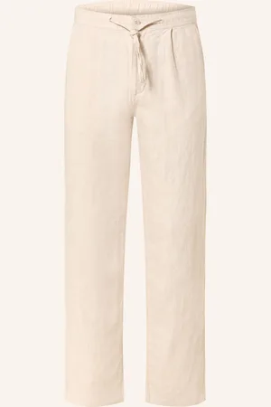 Knowledge Cotton Apparal Leinenhose FIG Loose Fit