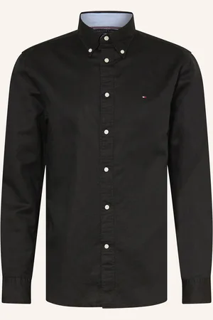 Tommy Hilfiger Hemd Comfort Fit mit Leinen