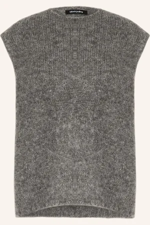 Black Palms Strickshirt TEYA aus Alpaka