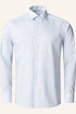 Eton Hemd Baumwolle Tencel™ Lyocell Gestreift Contemporary Fit