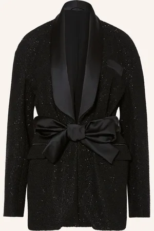 Max Mara Blazer PAU mit Cut-out und Pailletten
