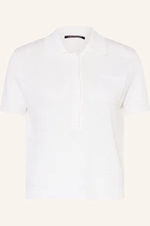 Luisa Cerano Strick-Poloshirt aus Leinen