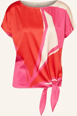 QS by s.Oliver T-Shirt im Materialmix