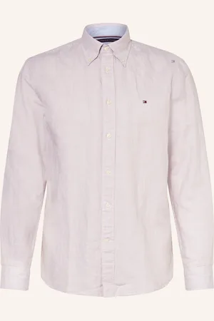 Tommy Hilfiger Hemd Regular Fit mit Leinen