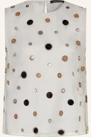 Luisa Cerano Blusentop mit Pailletten