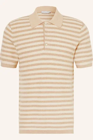 Tiger of Sweden Strick-Poloshirt ERROS Regular Fit mit Merinowolle