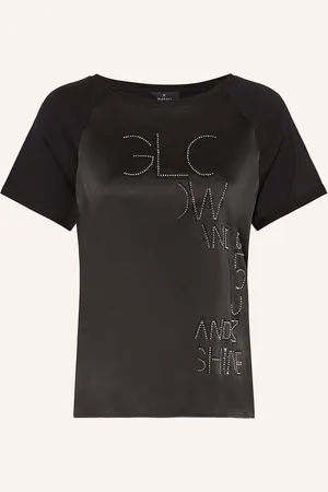 monari T-Shirt mit Schmucksteinen