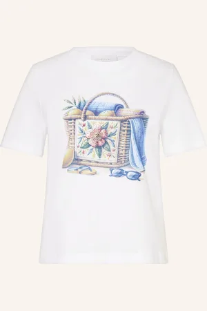 Rich & Royal T-Shirt mit Schmucksteinen